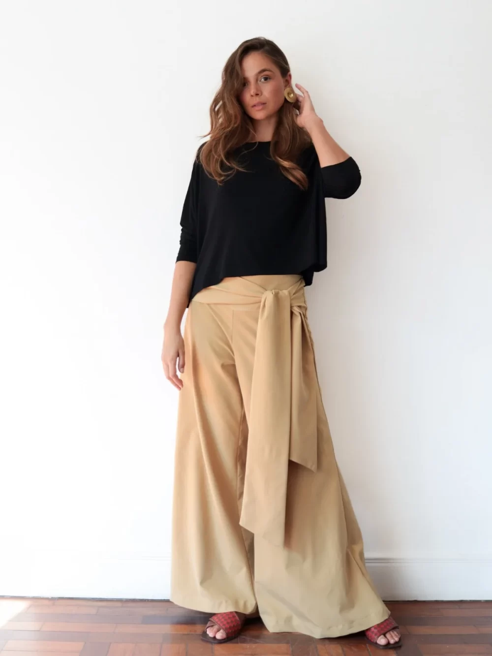 Calça ursula - castanha