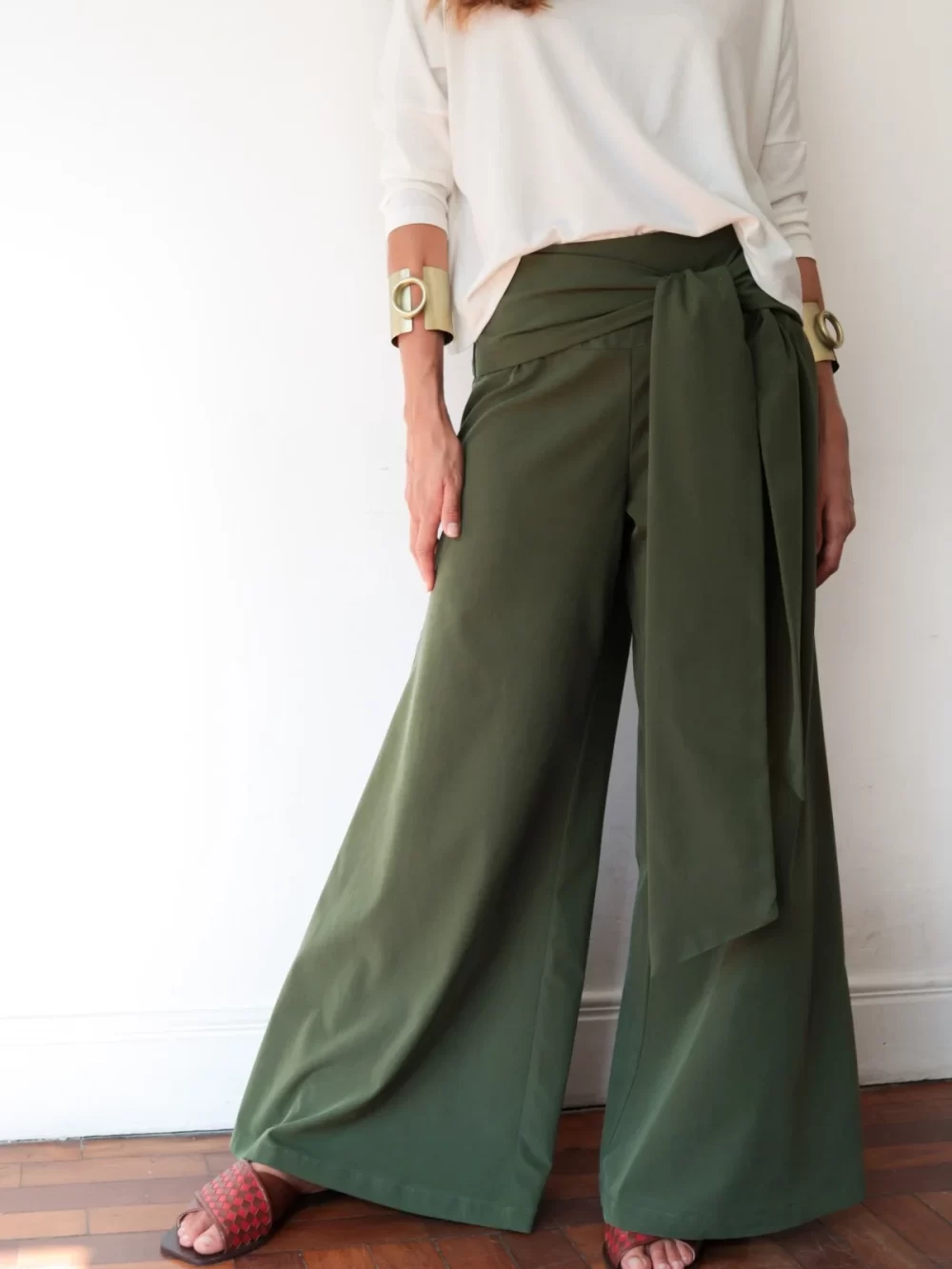 Calça ursula - verde militar