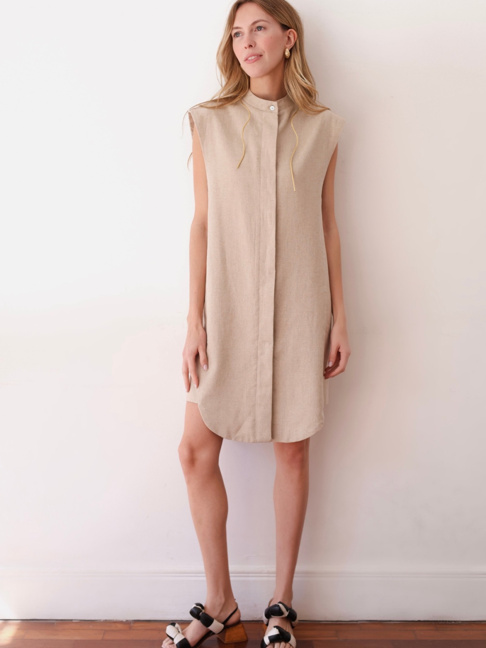 Vestido Atacama - areia