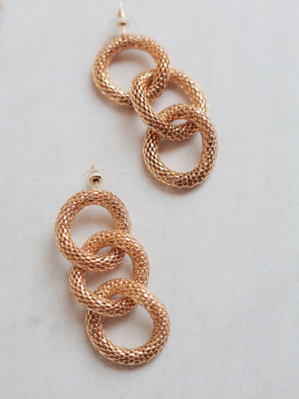 Brinco corrente - dourado