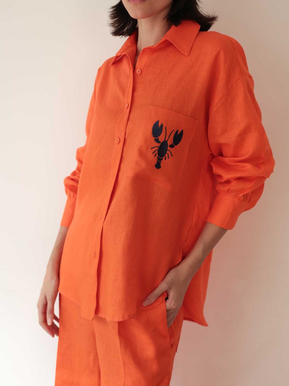 Camisa Ella - laranja