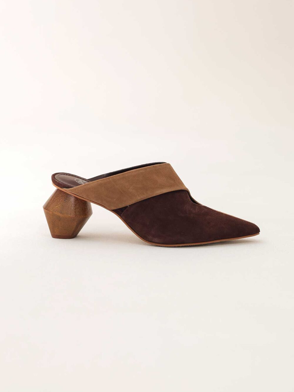 Mule Salto Madeira Toffee