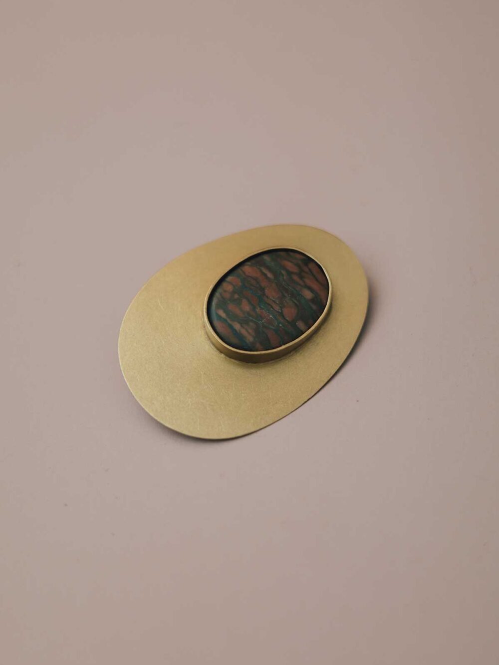 Broche Pedra - tartaruga